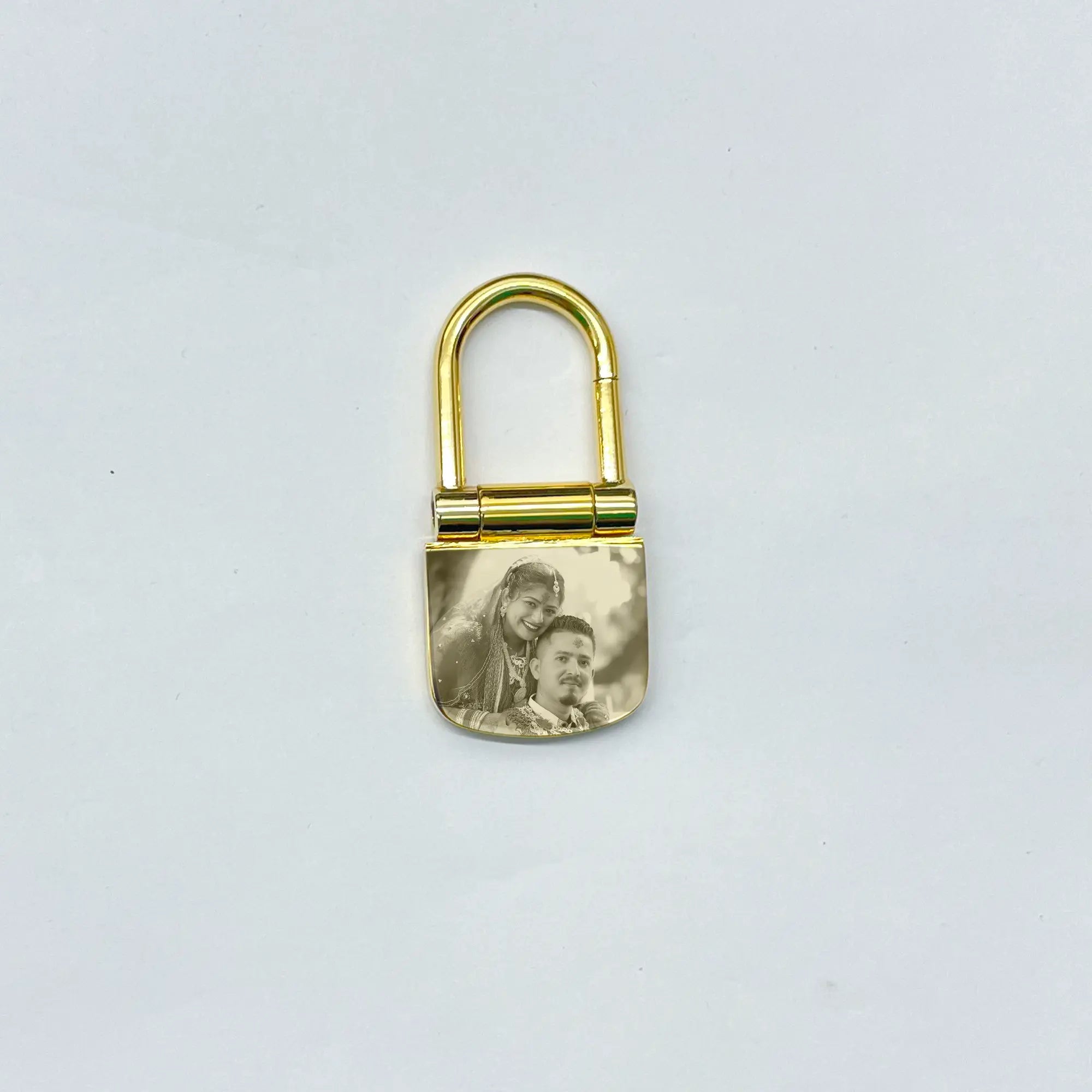 Love Lock padlock keychain