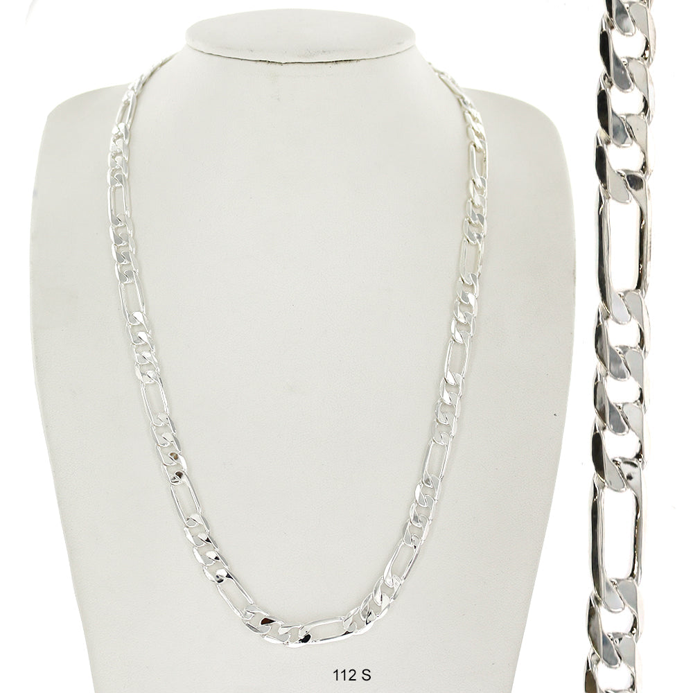 3.4 MM Figaro Chain 112 S - ChainsOnly