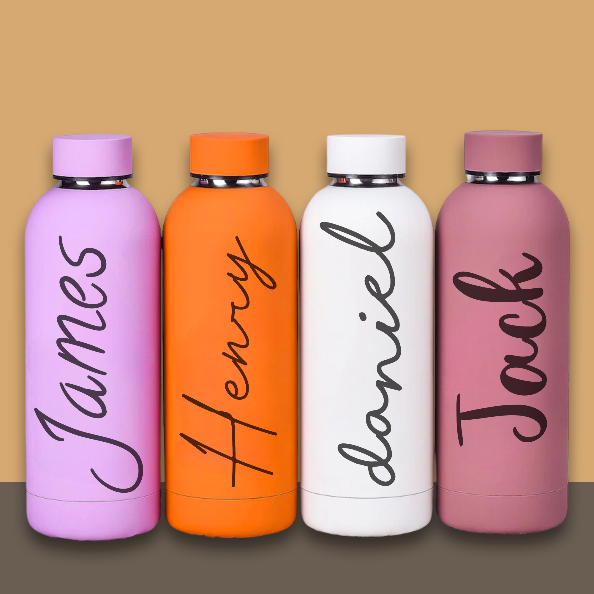 Personalized Engraved Name Water Bottle