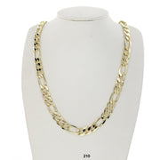 10.1 MM Figaro Chain 210 G - ChainsOnly