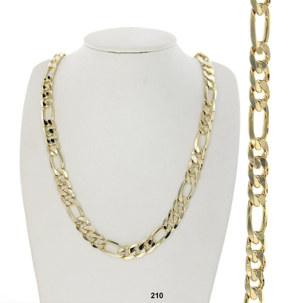 10.1 MM Figaro Chain 210 G - ChainsOnly