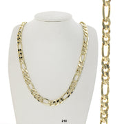 10.1 MM Figaro Chain 210 G - ChainsOnly