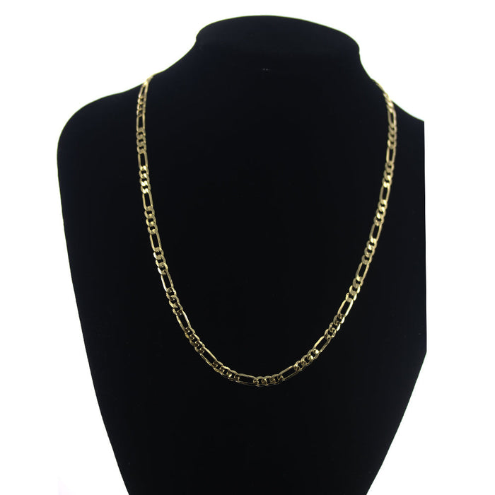 4.8 MM Figaro Chain 213 G - ChainsOnly