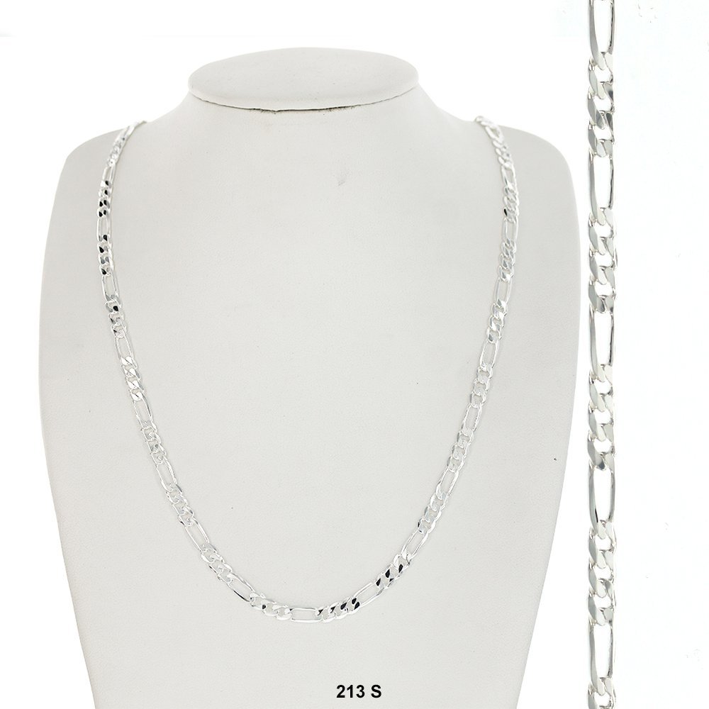 4.8 MM Figaro Chain 213 S - ChainsOnly