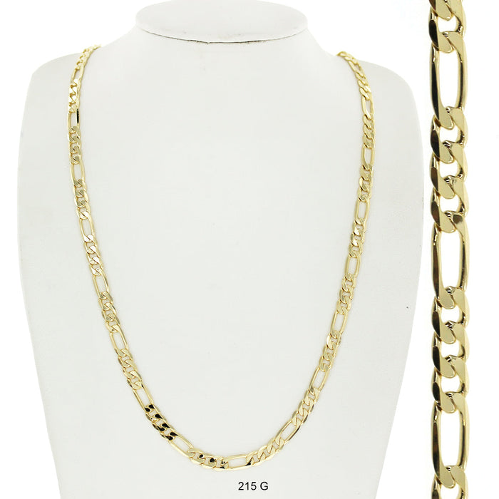 5.7 MM Figaro Chain 215 G - ChainsOnly