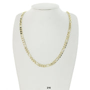 6.5 MM Figaro Chain 216 G - ChainsOnly