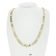 7.9 MM Figaro Chain 218 G - ChainsOnly