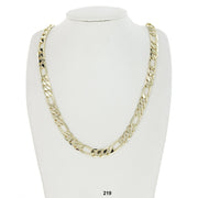9.5 MM Figaro Chain 219 G - ChainsOnly