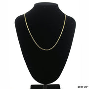 2.5 MM Valentino Chain V 2917 G - ChainsOnly