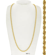 4 MM Rope Chain 8001 G - ChainsOnly