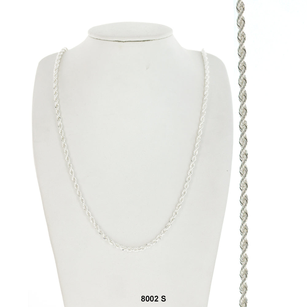 3.5 MM Rope Chain 8002 S - ChainsOnly