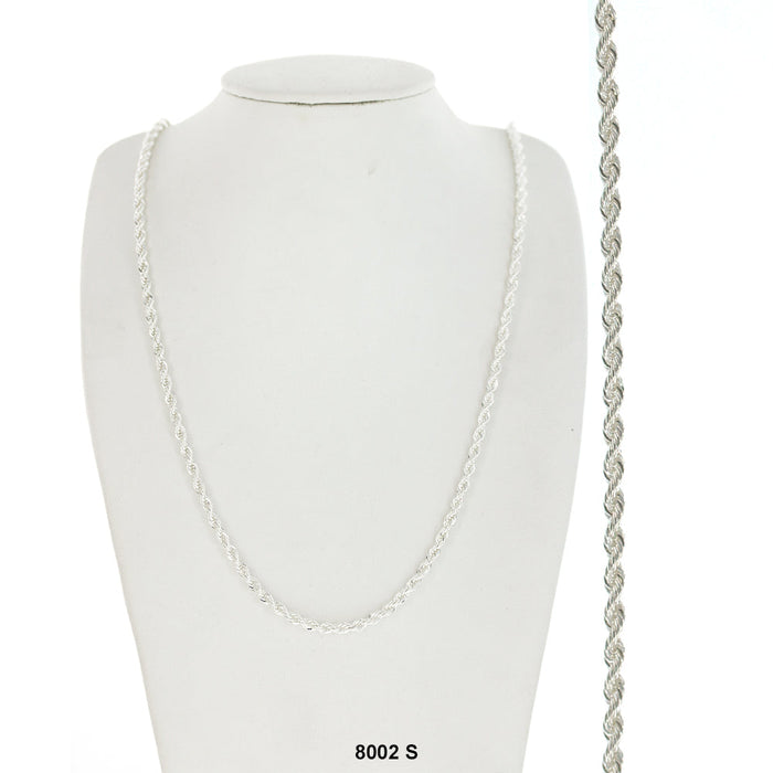 3.5 MM Rope Chain 8002 S - ChainsOnly