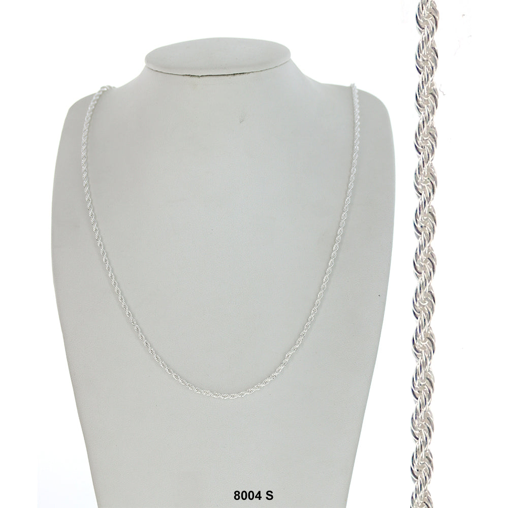 2.4 MM Rope Chain 8004 S - ChainsOnly