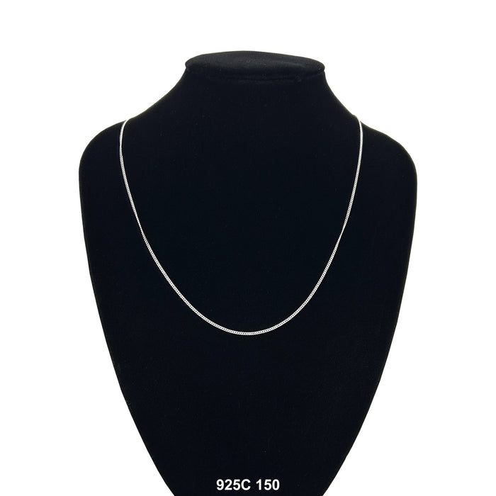 1.5 MM Cuban Chain 925C 150 - ChainsOnly