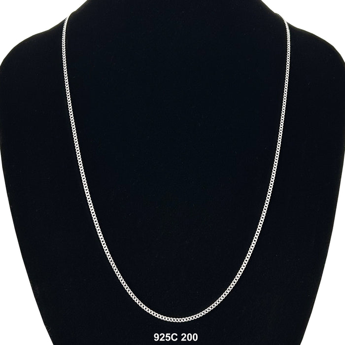 2 MM Cuban Chain 925C 200 - ChainsOnly