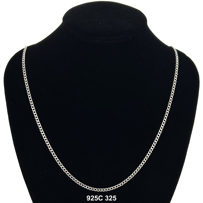 3.25 MM Cuban Chain 925C 325 - ChainsOnly
