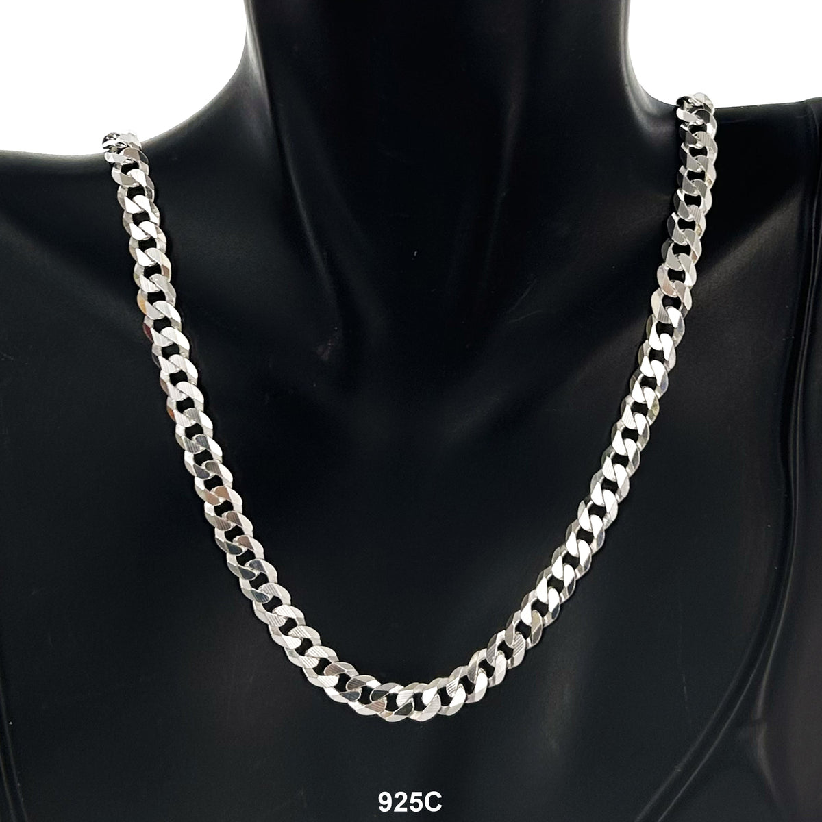 4.8 MM Cuban Chain 925C 4.8 - ChainsOnly