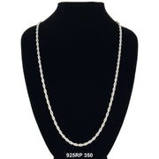 3.5 MM Rope Chain 925RP 350 - ChainsOnly