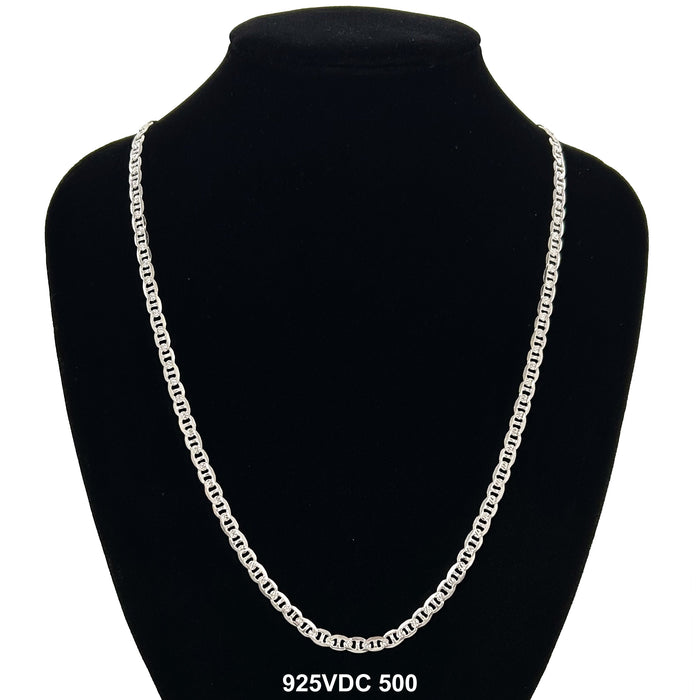 5 MM V Diamond Cut Chain 925VDC 500 - ChainsOnly