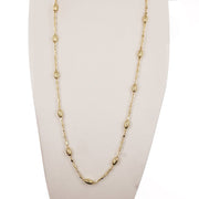 6 MM Rice Beads Chain C 1004 20" - ChainsOnly