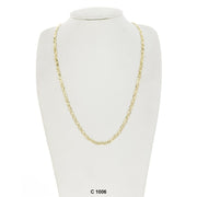 4 MM Valentino Flower Chain C 1006 22" - ChainsOnly