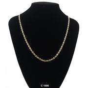4 MM Valentino Flower Chain C 1006 22" - ChainsOnly