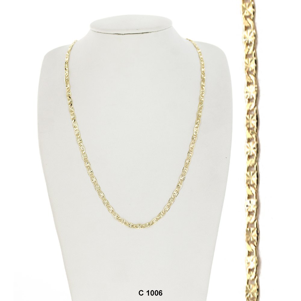 4 MM Valentino Flower Chain C 1006 22" - ChainsOnly