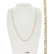 4 MM Valentino Flower Chain C 1006 22" - ChainsOnly