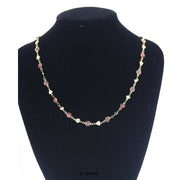 Evil Eye Chain Necklace C 1019 R - ChainsOnly