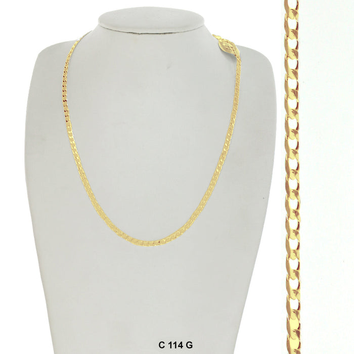 4.8 MM Cuban Chain C 114 G - ChainsOnly