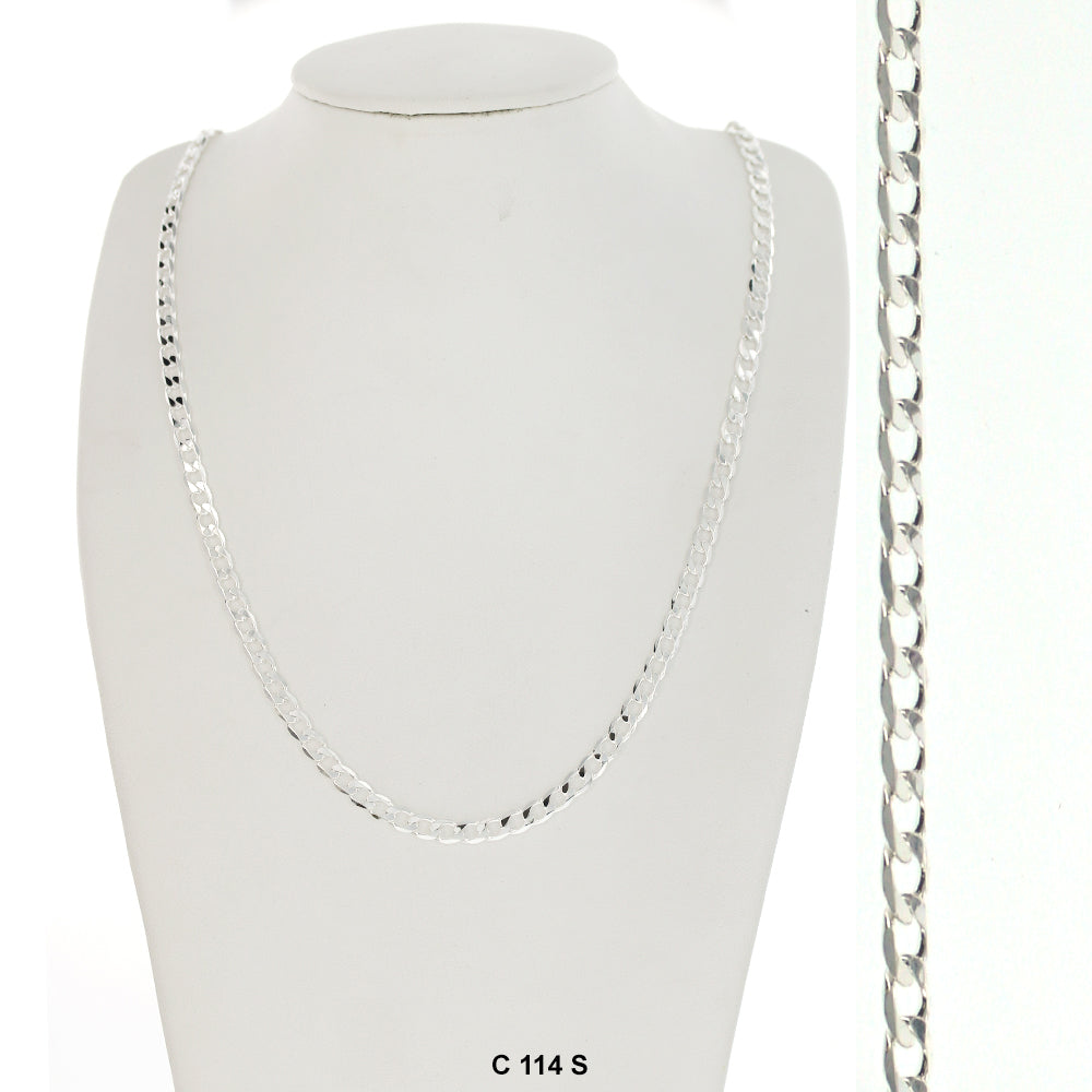 4.8 MM Cuban Chain C 114 S - ChainsOnly