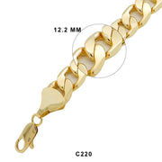 12.2 MM Cuban Chain C 220 G - ChainsOnly