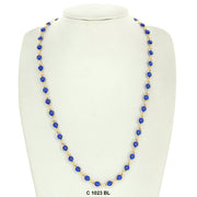 Evil Eye Chain Necklace C 1023 BL - ChainsOnly
