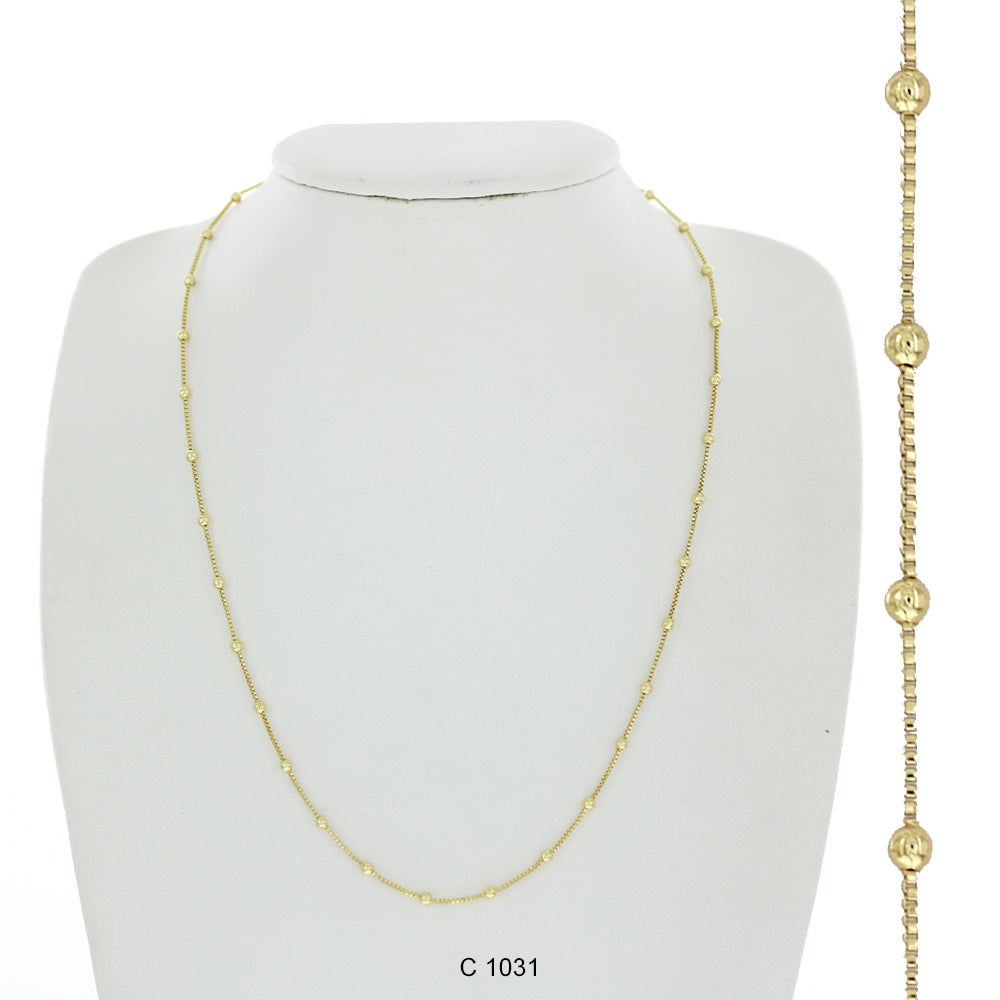 Gold Plated Chain C 1031 - ChainsOnly