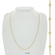 Gold Plated Chain C 1031 - ChainsOnly