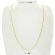 Gold Plated Chain C 1033 - ChainsOnly
