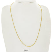 Gold Plated Chain C 1037 - ChainsOnly