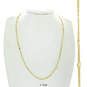 Gold Plated Chain C 1038 - ChainsOnly