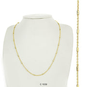 Gold Plated Chain C 1039 - ChainsOnly