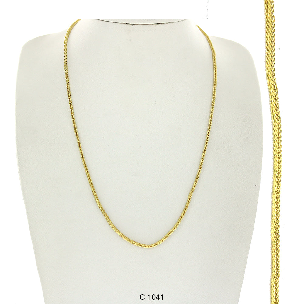 Gold Plated Chain C 1041 - ChainsOnly