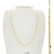 Gold Plated Chain C 1042 - ChainsOnly