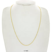 Gold Plated Chain C 1043 - ChainsOnly