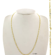 Gold Plated Chain C 1051 - ChainsOnly