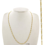 Gold Plated Chain C 1052 - ChainsOnly