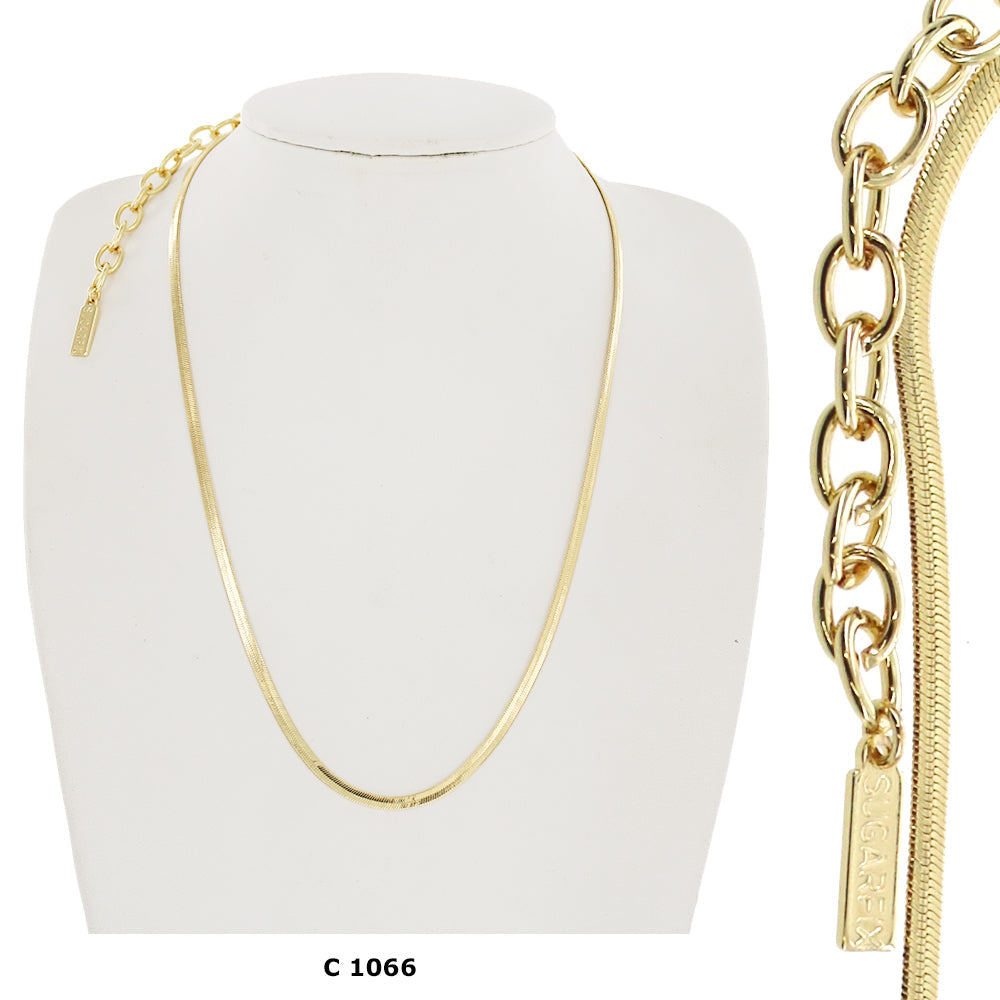 3 MM Herringbone Chain Chocker C 1066 - ChainsOnly