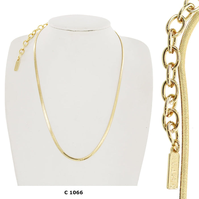 3 MM Herringbone Chain Chocker C 1066 - ChainsOnly