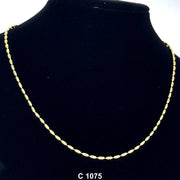 3 MM Rice Beads Chain C 1075 - ChainsOnly