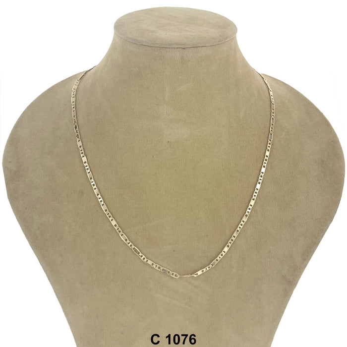 3 MM V Design Chain C 1076 - ChainsOnly