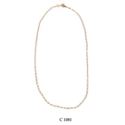 1.5 MM Gold Plated Chain C 1081 - ChainsOnly