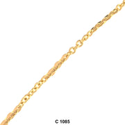 1.5 MM Gold Plated Chain C 1085 - ChainsOnly